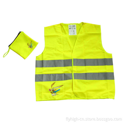 Put Into a Pocket Reiception Reflective Work Vest